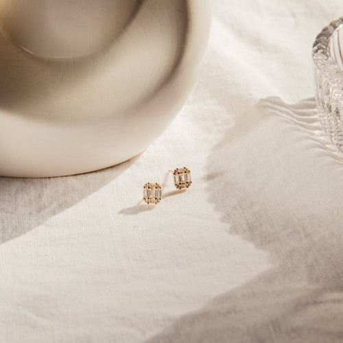 Arabella Diamond Stud Earrings