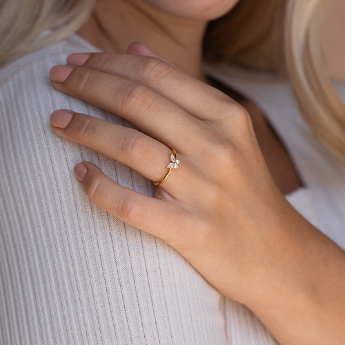 Mariposa Butterfly Promise Ring