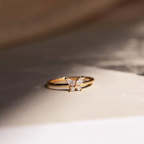 Mariposa Butterfly Promise Ring