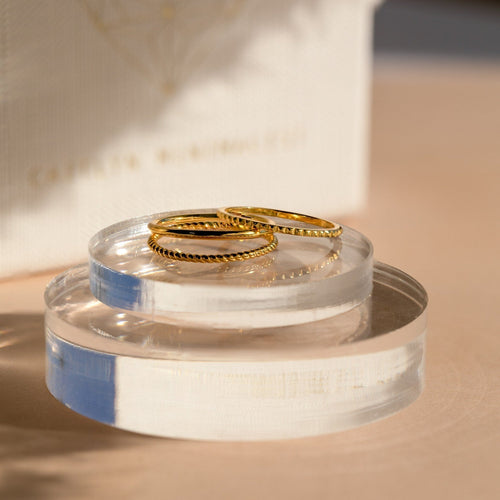 The Thin Stacking Rings Set