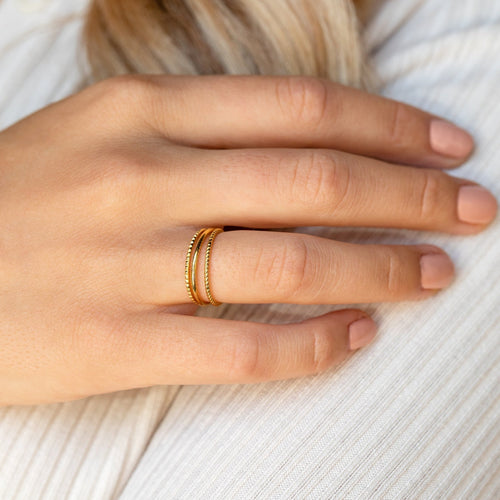 The Thin Stacking Rings Set