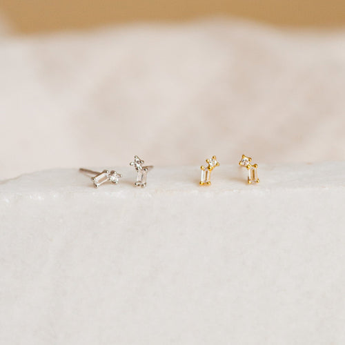 Blair Diamond Drop Stud Earrings