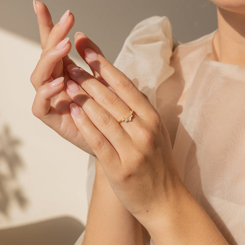 Marina Diamond Engagement Ring