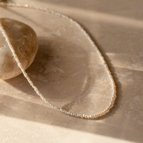 Brinley Pearl Choker Necklace
