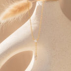 Diamond Lariat Necklace