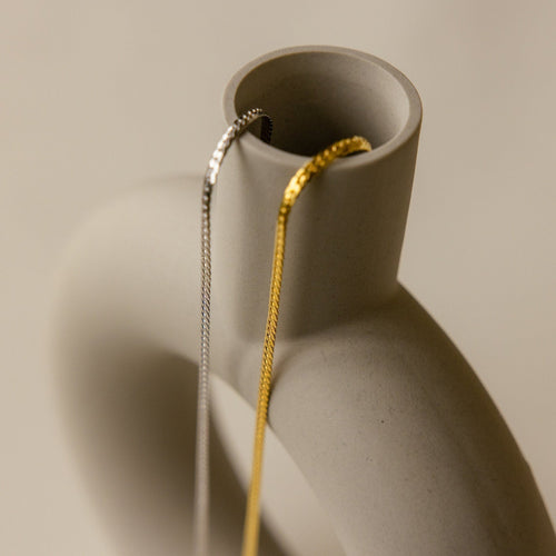 Minimalist Snake Chain Necklace