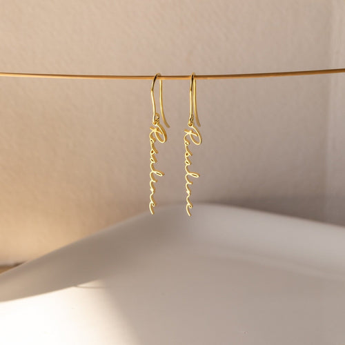 Personalized Name Earrings