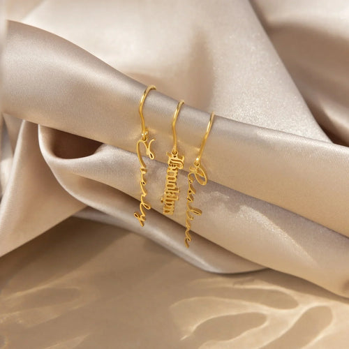 Personalized Name Earrings