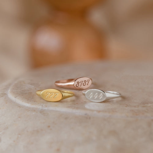 Custom Engraved Signet Ring