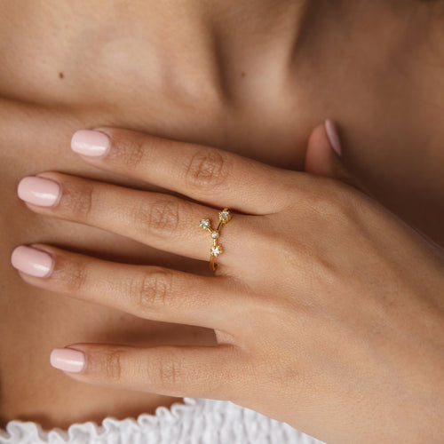 Diamond Constellation Ring