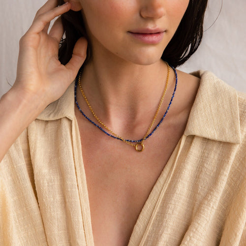 Versatile Minimalist Circle Necklace