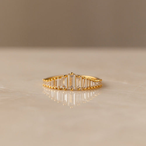 Art Deco Diamond Chandelier Ring