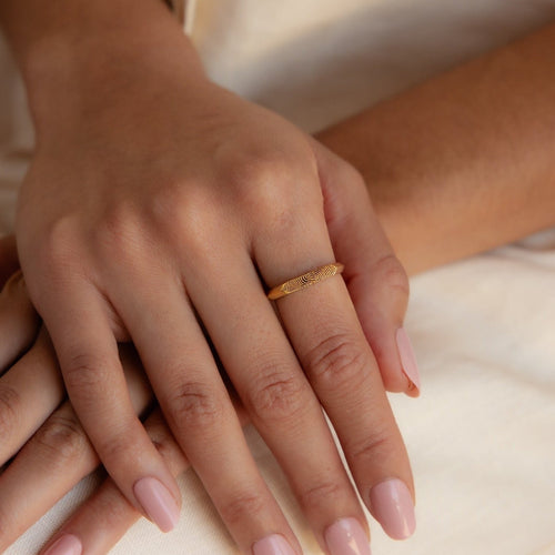 The Fingerprint Signet Ring