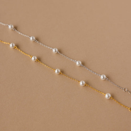 Pearl Station Bracelet