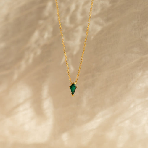 Art Deco Kite Pendant Necklace