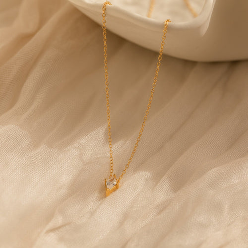 Art Deco Kite Pendant Necklace