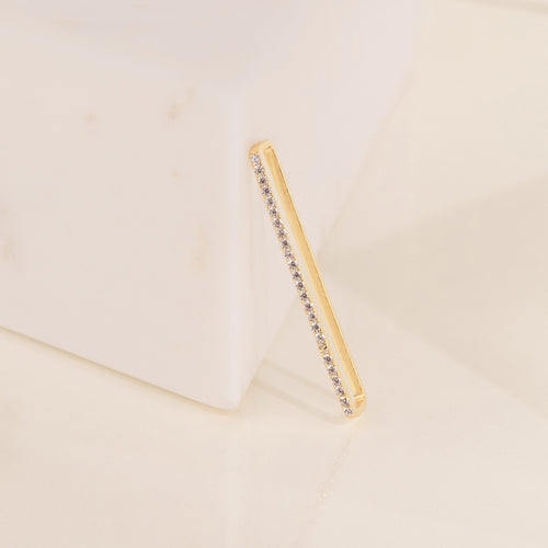 Pave Bar Ear Cuff