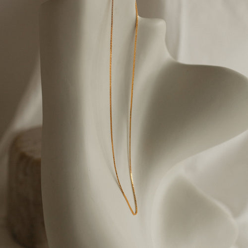 Box Chain Necklace for Effortless Style