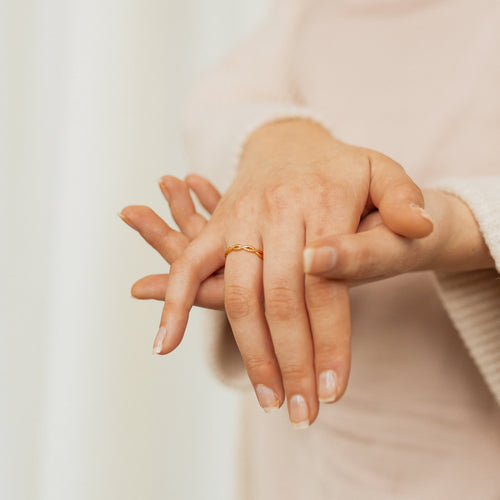 Braided Ring for Effortless Style