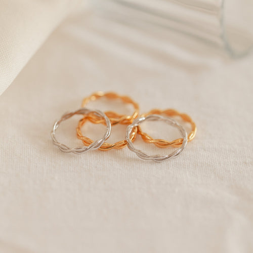 Braided Ring for Effortless Style