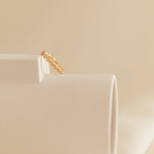 Twist Diamond Ring