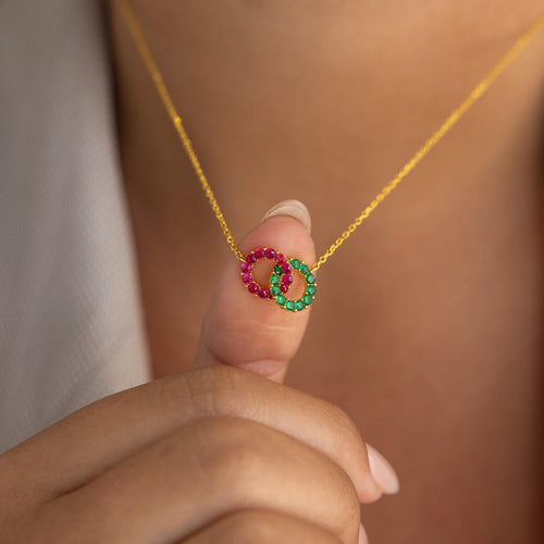 Birthstone Duo Necklace