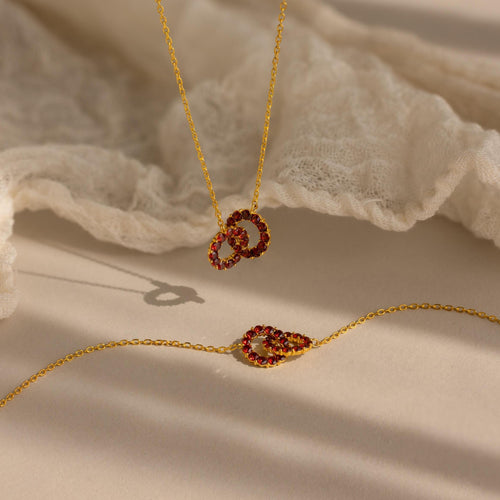 Birthstone Duo Necklace