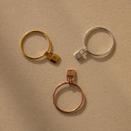Initial Padlock Ring