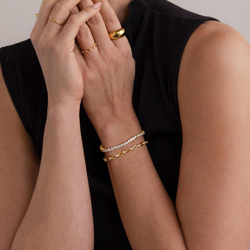 Diamond Chain Tennis Bracelet