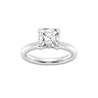 2.00 ctw Asscher Lab-Grown Diamond Solitaire Engagement Ring in 14K White Gold for Women | Colorless D, VVS1 Clarity, IGI Certified