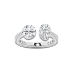 Boundless Toi Et Moi 14K White Gold, E, VS1