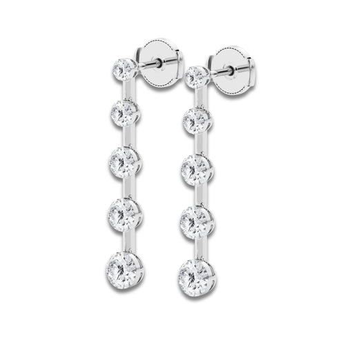 Boundless Drop 14K White Gold, DE, VS1