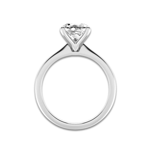 2.00 ctw Asscher Lab-Grown Diamond Solitaire Engagement Ring in 14K White Gold for Women | Colorless D, VVS1 Clarity, IGI Certified