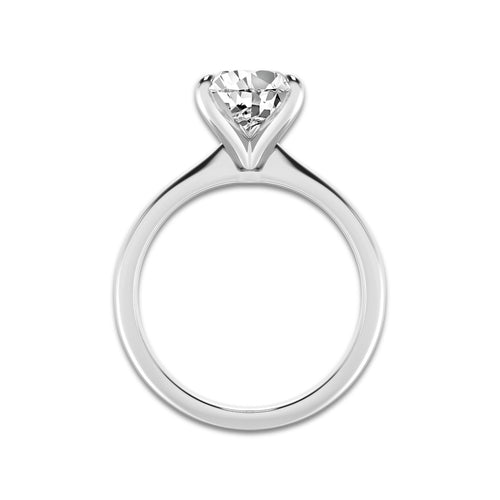 2.00 ctw Pear Lab-Grown Diamond Solitaire Engagement Ring in Platinum for Women | Colorless D, VVS1 Clarity, IGI Certified