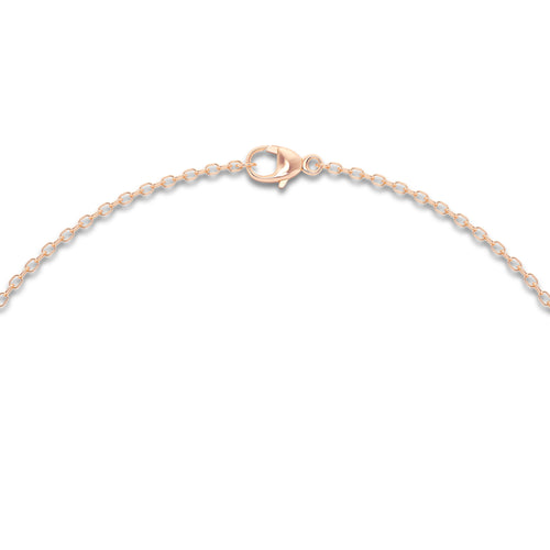 2 ctw Pear Lab Grown Diamond Knot Pendant 14K Rose Gold, E, VS1 | IGI Certified