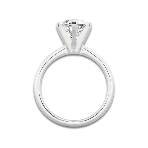 7.00 ctw Marquise Lab-Grown Diamond Minimalist Engagement Ring in Platinum for Women | E Color, VS1 Clarity, IGI Certified