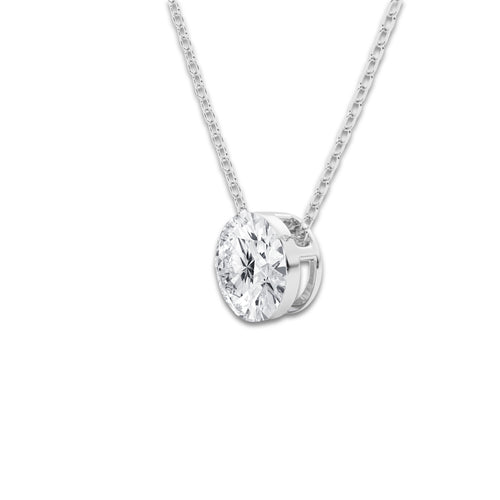 Boundless Star Pendant 14K White Gold, E, VS1 | 1 1/2 ct Center