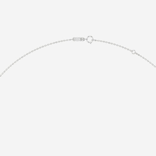 7.5 - 8.0 mm Cultured Freshwater Pearl Pendant 14K White Gold