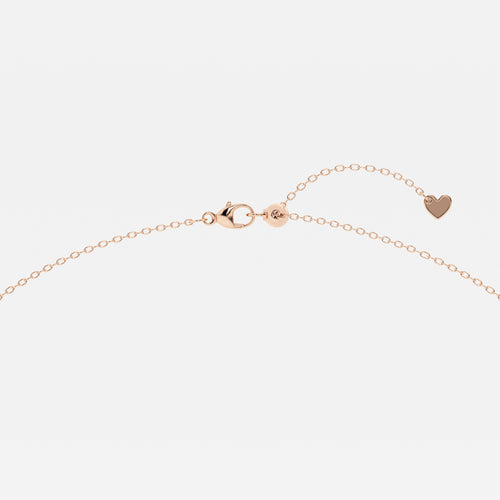1 1/5 ctw Cushion Lab Grown Diamond Halo Pendant with Adjustable Chain 14K Rose Gold, E, VS1 | IGI Certified, 1 ct Center