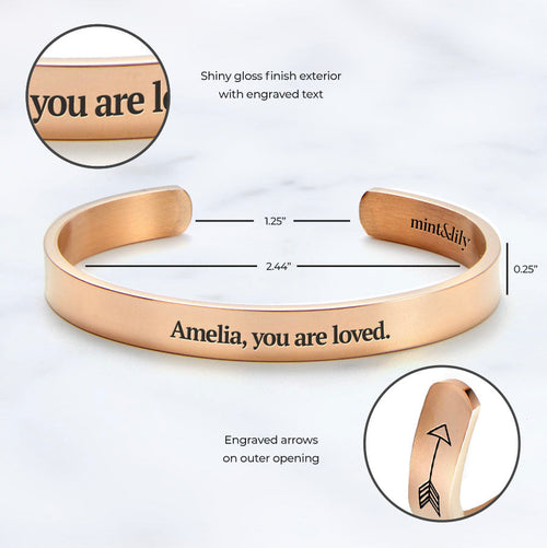 Customize Your Personalizable Cuff Bracelet
