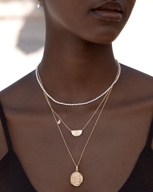 Yellow Gold Vermeil Moonlight Choker