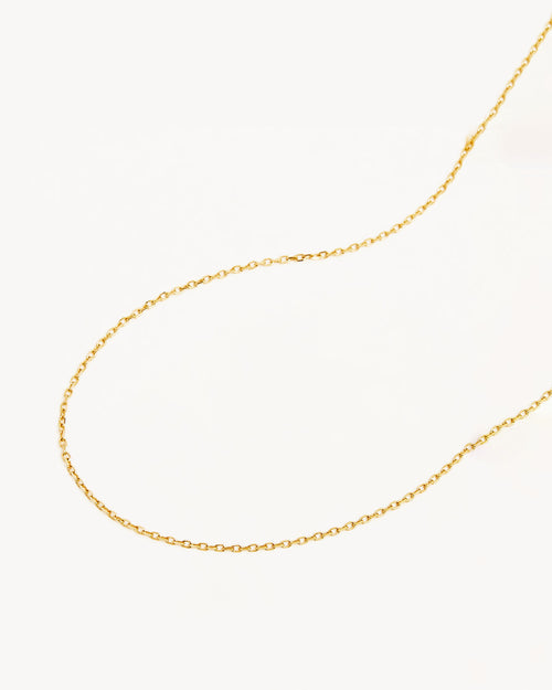 Yellow Gold Vermeil 18" Signature Chain Necklace