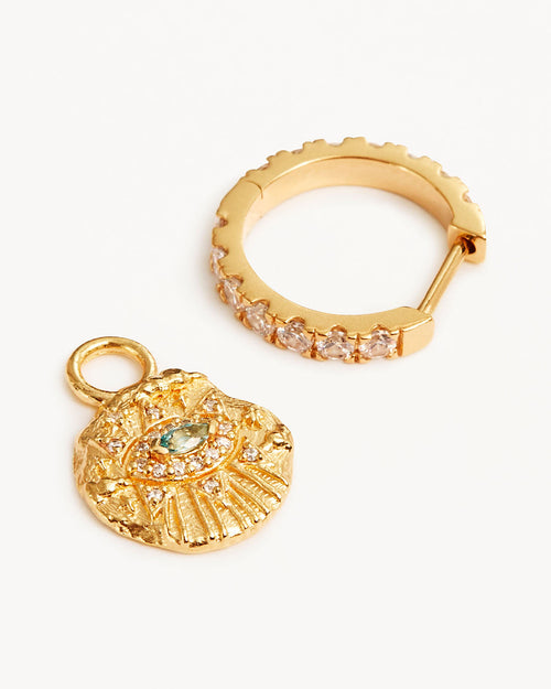 Yellow Gold Vermeil Awaken Hoops