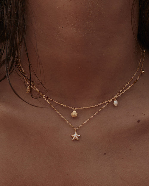 Yellow Gold Vermeil Ocean Dreaming Choker