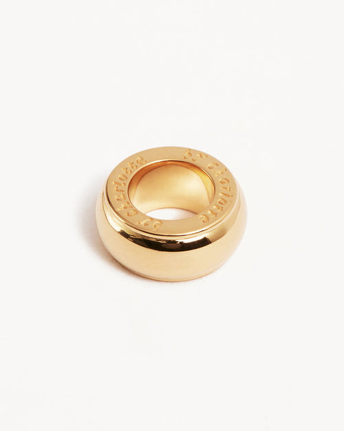 Yellow Gold Vermeil Find Stillness Petal Charm