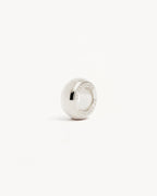 White Gold Vermeil Find Stillness Petal Charm