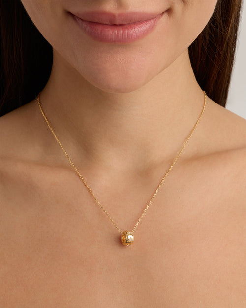 Yellow Gold Vermeil New Beginnings Lotus Petal Charm