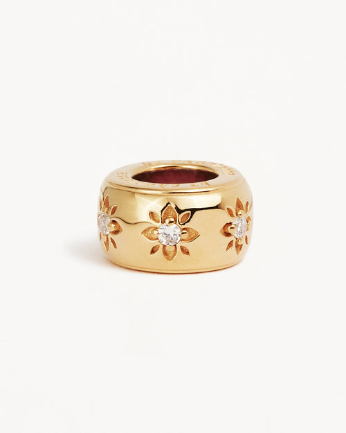 Yellow Gold Vermeil New Beginnings Lotus Petal Charm