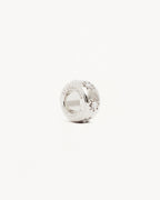 White Gold Vermeil New Beginnings Lotus Petal Charm