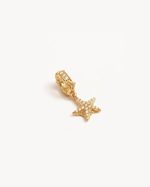 Yellow Gold Vermeil By the Sea Starfish Pendant